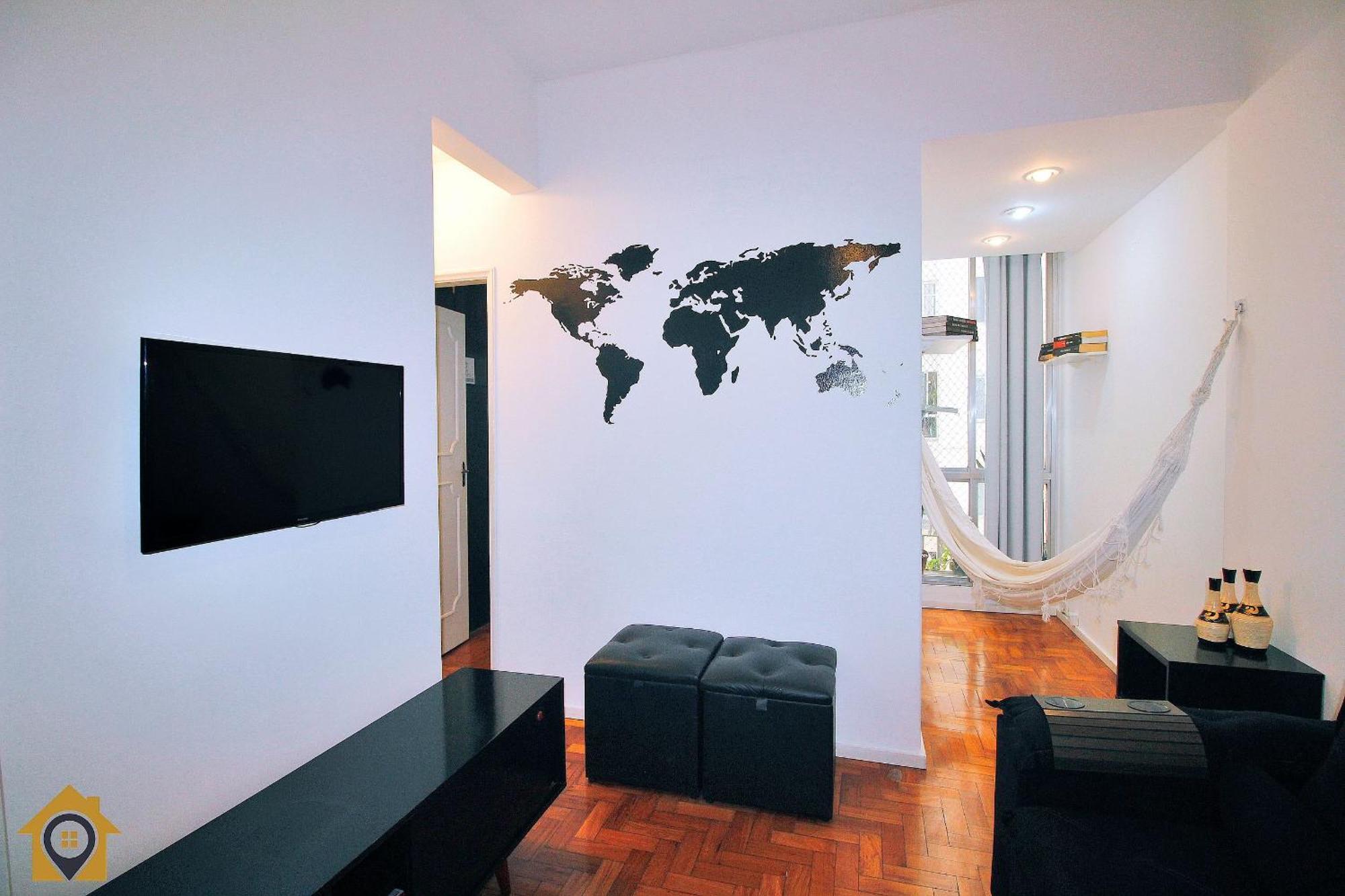 ריו דה ז'ניירו Apartamento Aconchegante De 2 Quartos P/ 4 Pessoas מראה חיצוני תמונה